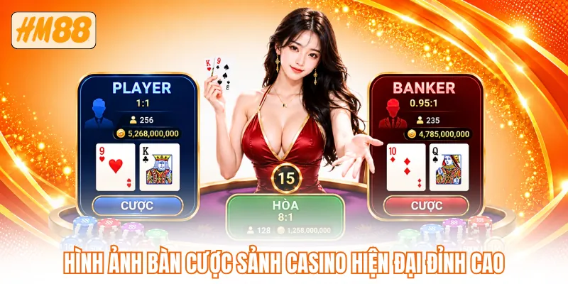 Hình ảnh bàn cược sảnh casino hiện đại đỉnh cao Hình ảnh bàn cược sảnh casino hiện đại đỉnh cao