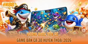 Vương quốc tiên cá - Game bắn cá 3D huyền thoại 2026