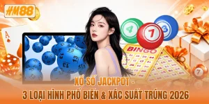 Xổ số jackpot - 3 loại hình phổ biến & xác suất trúng 2026